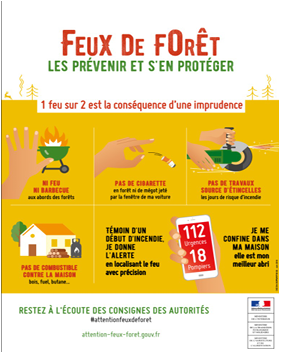 Arrêté préfectoral relatif à l’emploi du feu en vue de la prévention du risque d&rsquo;incendie de forêt et de végétaux