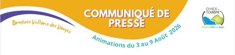 ANIMATIONS DU 3 AU 9 AOÛT 2026
