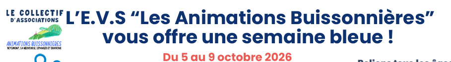 Semaine Bleue 2026 – Diffusion du programme